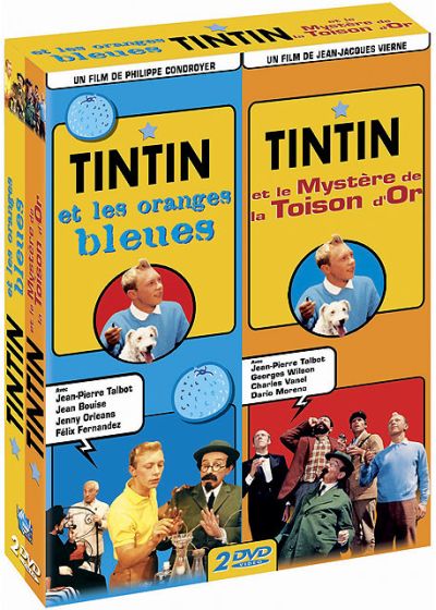 Tintin et le mystère de la toison d'or + Tintin et les oranges bleues (Pack) - DVD
