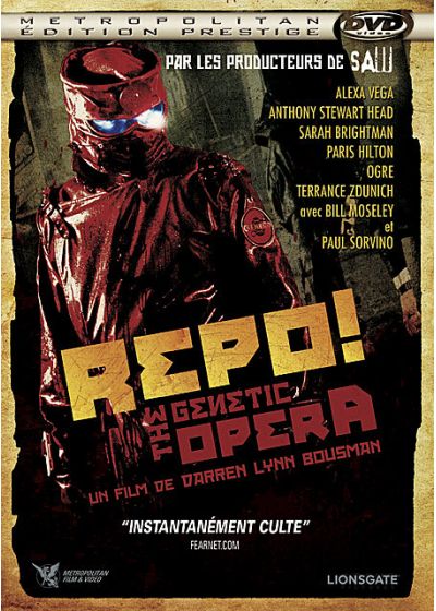Repo ! The Genetic Opera (Édition Prestige) - DVD