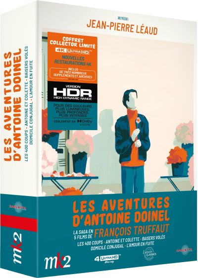 François Truffaut - Les Aventures d'Antoine Doinel (4K Ultra HD) - 4K UHD