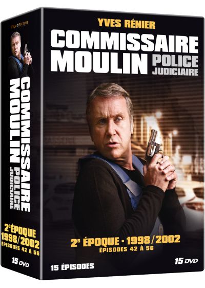 Commissaire Moulin, Police judiciaire - 2e époque - 1998/2002 - Épisodes 42 à 56 - DVD