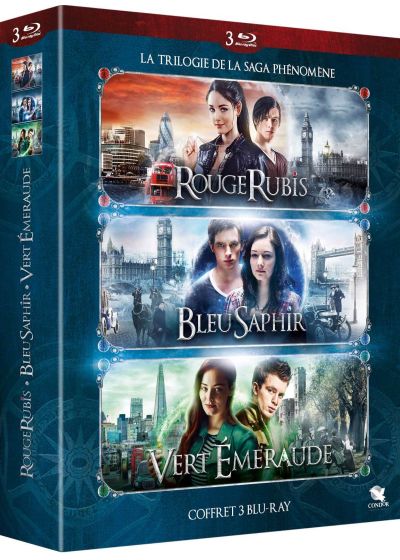 Rouge Rubis + Bleu Saphir + Vert Émeraude - Blu-ray