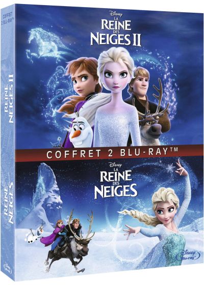 DVDFr - La Reine des neiges 1 + 2 - Blu-ray