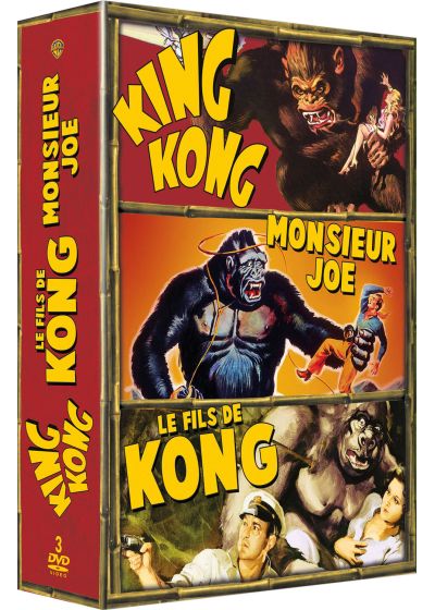 King Kong + Monsieur Joe + Le fils de Kong (Pack) - DVD