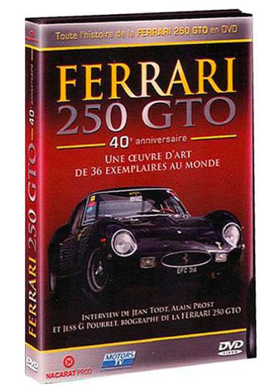 Ferrari 250 GTO - 40e anniversaire - DVD