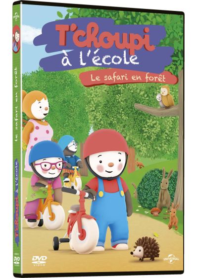 DVD Francia T'choupi à l'école Le safari en forêt 