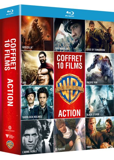 Collection de 10 films action Warner (Pack) - Blu-ray