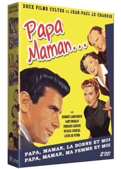 Papa, maman, la bonne et moi + Papa, maman, ma femme et moi - DVD