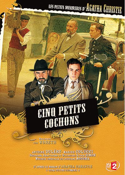 Les Petits meurtres d'Agatha Christie - Saison 1 - Épisode 07 : Cinq petits cochons - DVD