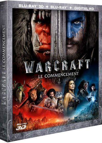Warcraft : Le commencement (Combo Blu-ray 3D + Blu-ray + Copie digitale) - Blu-ray 3D