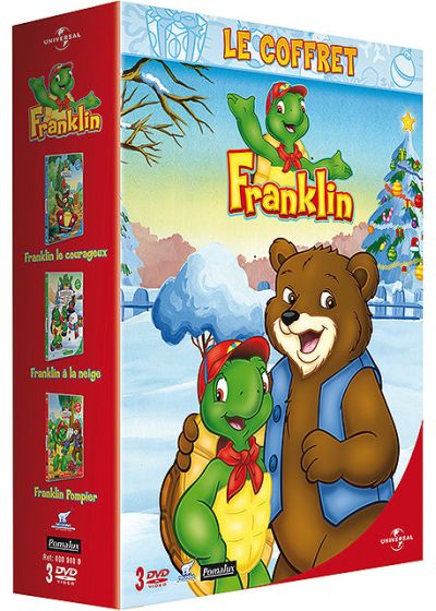 Franklin - Coffret - Le courageux + À la neige + Pompier (Pack) - DVD