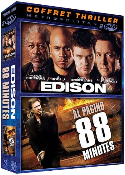 Coffret Thriller : 88 minutes + Edison (Pack) - DVD