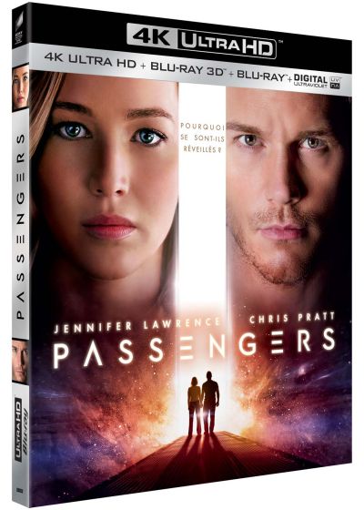 Passengers (4K Ultra HD + Blu-ray 3D + Blu-ray) - 4K UHD