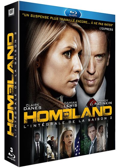 Homeland - L'intégrale de la Saison 2 - Blu-ray