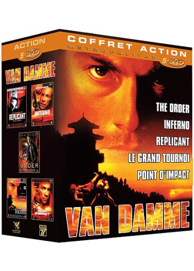 Van Damme - Coffret 5 DVD (Pack) - DVD
