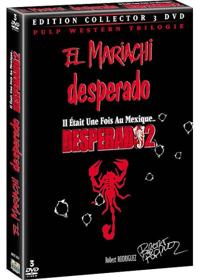 El Mariachi - La trilogie : El Mariachi + Desperado + Desperado 2 - Il était une fois au Mexique - DVD