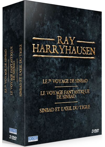 Ray Harryhausen : Le 7ème Voyage de Sinbad + Le Voyage Fantastique de Sinbad + Sinbad et l'Oeil du Tigre - DVD
