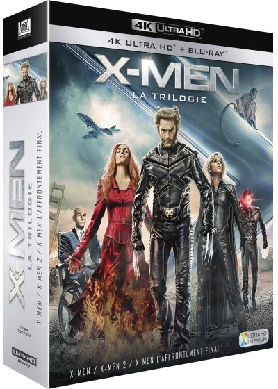 X-Men - La Trilogie : X-Men + X-Men 2 + X-Men : L'affrontement final (4K Ultra HD + Blu-ray) - 4K UHD