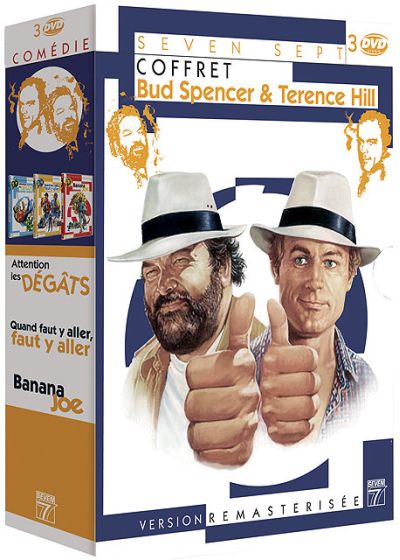 Coffret Bud Spencer & Terence Hill (3 DVD) (Pack) - DVD