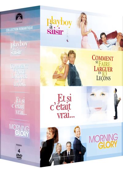 Paramount Collection Romantique : Playboy à saisir + Comment se faire larguer en 10 leçons + Et si c'était vrai... + Morning Glory (Pack) - DVD