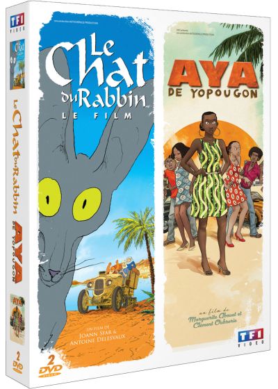 Le Chat du Rabbin + Aya de Yopougon (Pack) - DVD