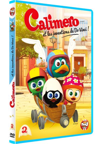 Calimero (nouvelle série) - 2 - Calimero et les inventions de Do Vinci - DVD