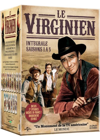 Le Virginien - Intégrale saisons 1 à 5 - DVD