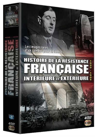 Histoire de la Résistance Française extérieure et intérieure - DVD