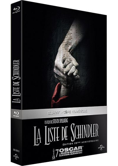 La Liste de Schindler (Édition 20ème anniversaire - Digibook) - Blu-ray