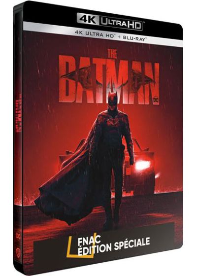 The Batman (Exclusivité FNAC boîtier SteelBook - 4K Ultra HD + Blu-ray) - 4K UHD