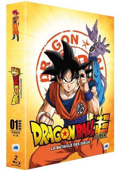 Dragon Ball Super - Saga 01 - Épisodes 01-18 : La Bataille des Dieux - Blu-ray