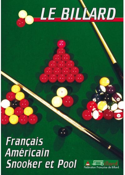 Le Billard Français, Américain, Snooker et Pool - DVD