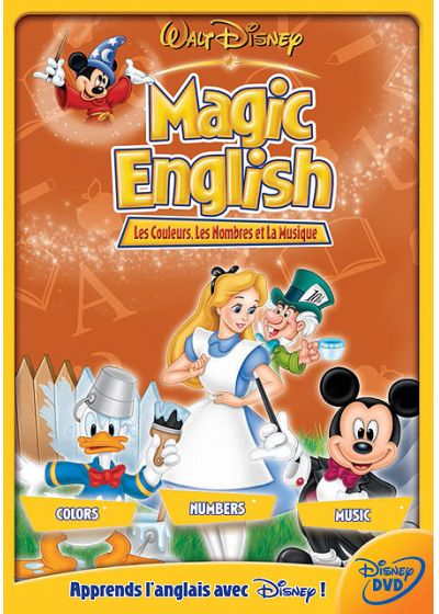 Magic English - Les couleurs, les nombres et la musique - DVD