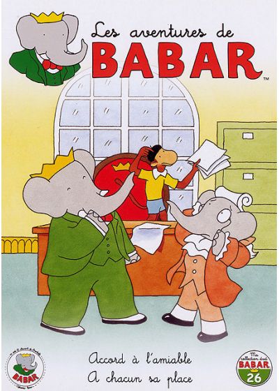 Les Aventures de Babar - 26 - Accord à l'amiable + A chacun sa place - DVD