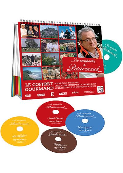 Les Escapades de Petitrenaud - Coffret Régions 12 DVD - DVD