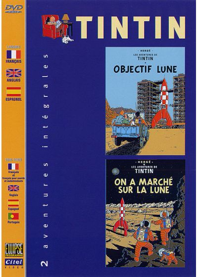Tintin - Objectif Lune + On a marché sur la lune - DVD