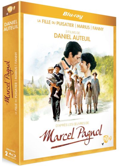 Marcel Pagnol : La Fille du puisatier + Marius + Fanny (Pack) - Blu-ray