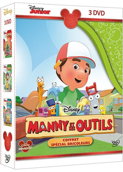 Manny et ses outils - Coffret - Joyeux Noël + La grande course + Le super anniversaire (Pack) - DVD