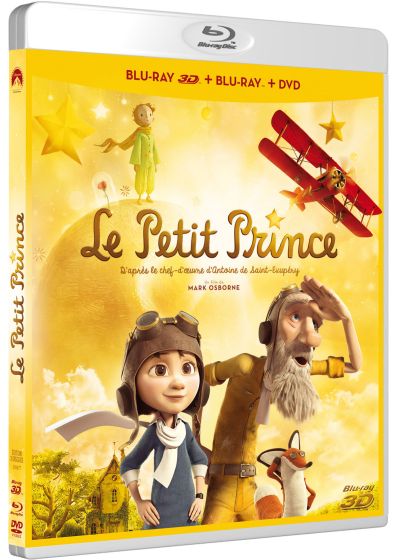 Le Petit Prince (Combo Blu-ray 3D + Blu-ray + DVD) - Blu-ray 3D
