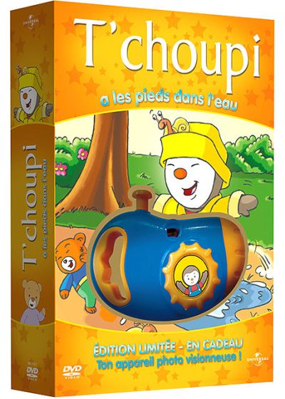 T'choupi - T'choupi a les pieds dans l'eau (DVD + visionneuse photo) - DVD