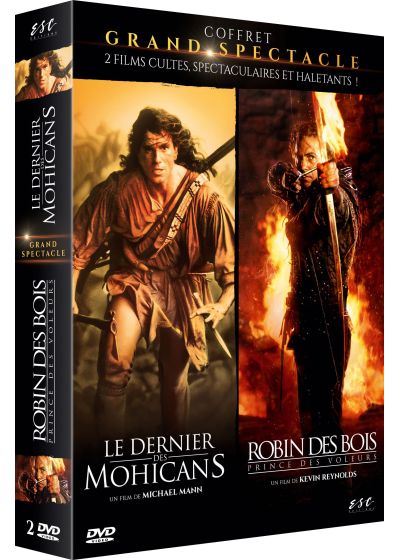 Le Dernier des Mohicans + Robin des Bois, prince des voleurs (Pack) - DVD