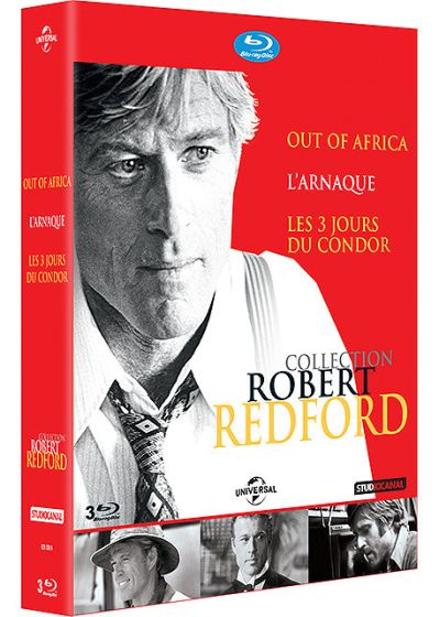 Collection Robert Redford : L'arnaque + Les 3 jours du condor + Out of Africa (Pack) - Blu-ray