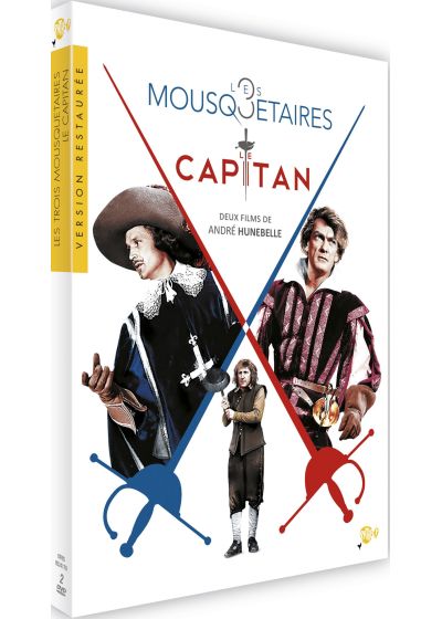 Deux films de André Hunebelle : Les Trois Mousquetaires + Le Capitan (FNAC Édition Spéciale) - DVD