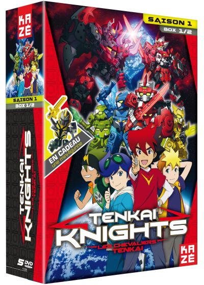 Tenkai Knights : Les Chevaliers Tenkai - Saison 1, Box 1/2 - DVD