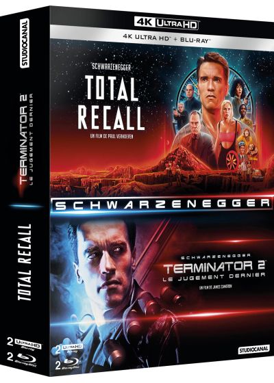 Total Recall + Terminator 2 (4K Ultra HD) - 4K UHD
