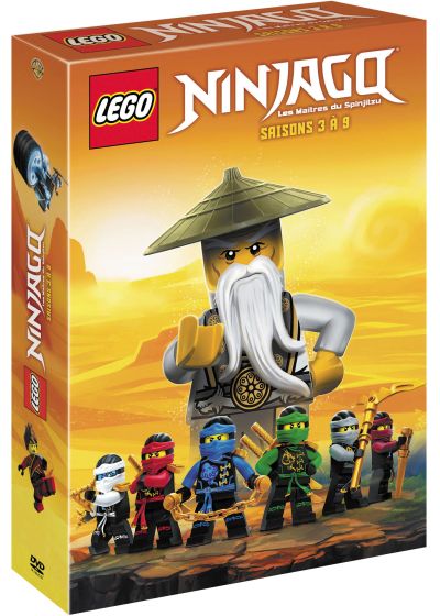 LEGO Ninjago, Les maîtres du Spinjitzu - Saisons 3 à 9 - DVD