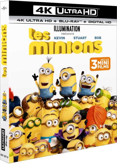 Les Minions (4K Ultra HD + Blu-ray + Digital HD) - 4K UHD