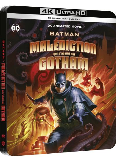Batman : La Malédiction qui s'abattit sur Gotham (4K Ultra HD + Blu-ray - Édition boîtier SteelBook) - 4K UHD