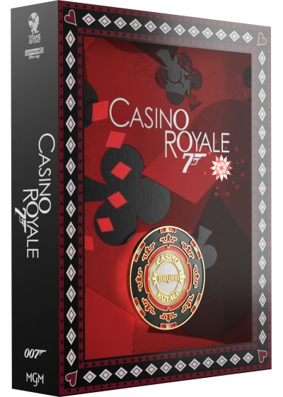 Casino Royale (Édition Titans of Cult - SteelBook 4K Ultra HD + Blu-ray + goodies) - 4K UHD