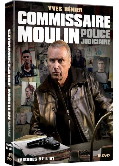 Commissaire Moulin, Police judiciaire - Épisodes 57 à 61 - DVD