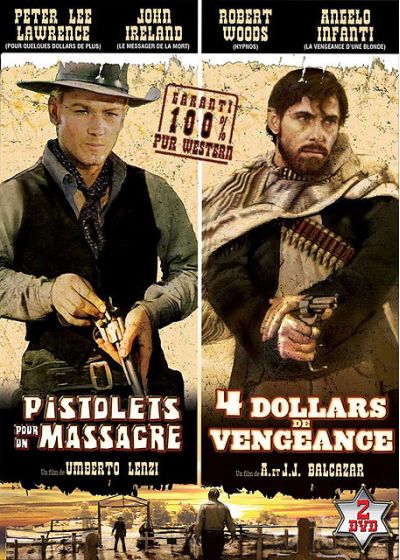 Pistolets pour un massacre + 4 dollars de vengeance (Pack) - DVD